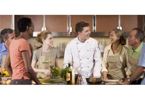recibir clases de cocina en el Culinary Arts Center